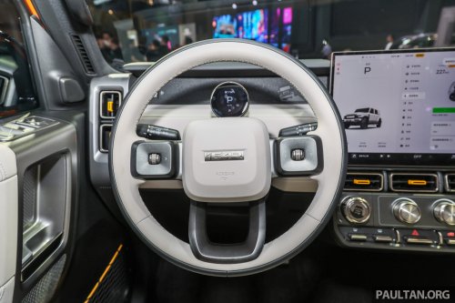 iCaur V23 spotted testing on Malaysian roads – boxy EV SUV with Land Cruiser BJ looks launching soon?