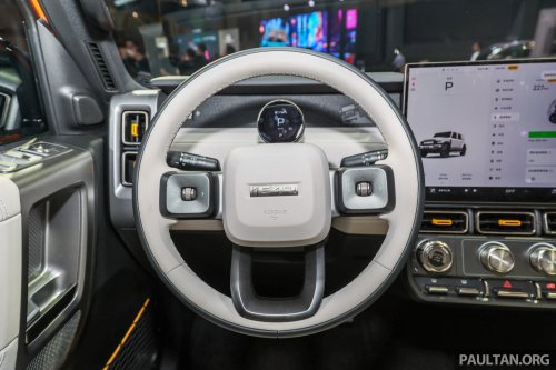 iCaur V23 spotted testing on Malaysian roads – boxy EV SUV with Land Cruiser BJ looks launching soon?