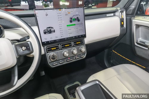 iCaur V23 spotted testing on Malaysian roads – boxy EV SUV with Land Cruiser BJ looks launching soon?