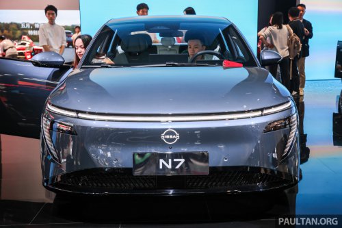 Nissan N7 – over 17k bookings in China in first sales month; EV sedan being considered for Japan launch