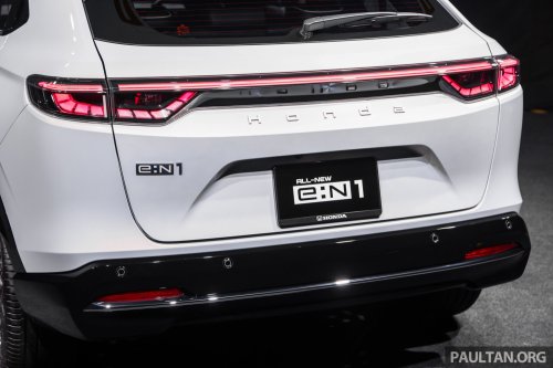 Honda e:N1 launched in Malaysia – 204 PS/310 Nm EV HR-V with 412 km WLTP range; one variant, RM149,900