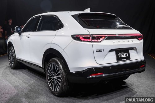 Honda, Honda HR-V, Honda e, Honda e:N1 launched in Malaysia – 204 PS/310 Nm EV HR-V with 412 km WLTP range; one variant, RM149,900