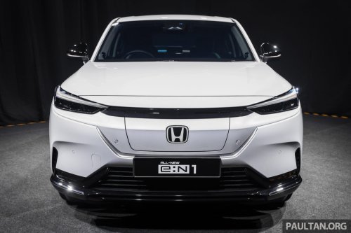 Honda e:N1 launched in Malaysia – 204 PS/310 Nm EV HR-V with 412 km WLTP range; one variant, RM149,900