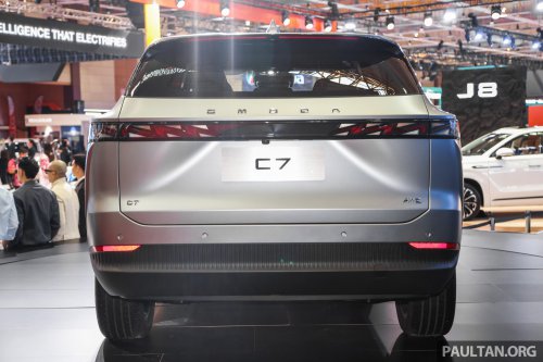 Omoda C7 spied testing on North-South Expressway – 1.6L turbocharged petrol; Malaysian debut this year?