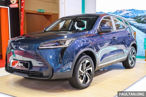 Jetour, Chery, Jetour eVT5 sighted on-road in Malaysia – EV version of Chery Tiggo Cross, 53.6 kWh; local launch soon?
