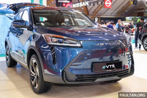 Jetour, Chery, Jetour eVT5 sighted on-road in Malaysia – EV version of Chery Tiggo Cross, 53.6 kWh; local launch soon?