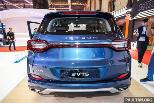 Jetour eVT5 sighted on-road in Malaysia – EV version of Chery Tiggo Cross, 53.6 kWh; local launch soon?