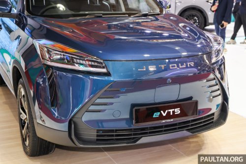 Jetour eVT5 sighted on-road in Malaysia – EV version of Chery Tiggo Cross, 53.6 kWh; local launch soon?