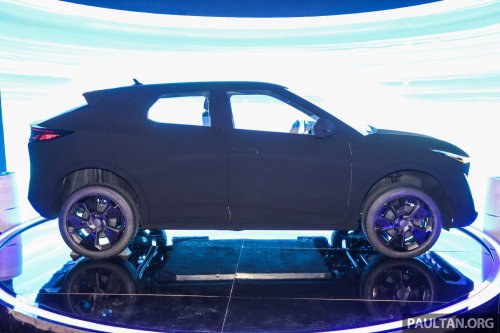 Perodua EV final prototype walk-around video tour – sharp crossover body, many P2 firsts, Q4 2025 launch