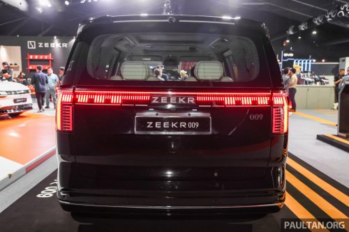 Zeekr, FWD, Zeekr 009 gains Executive variant in Malaysia – FWD; 604 km WLTP EV range; RM310k for first 500 buyers