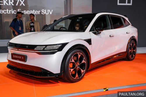 Zeekr, Zeekr 7X EV crossover on show, promo at PACE 2025