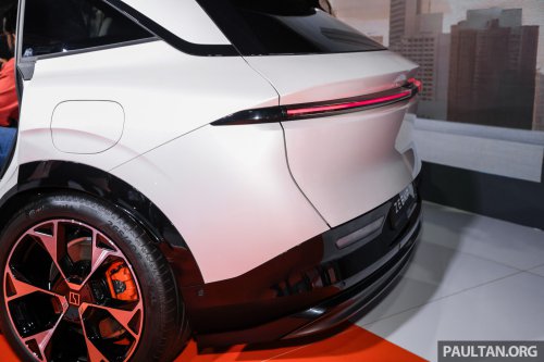 Zeekr 7X EV crossover on show, promo at PACE 2025