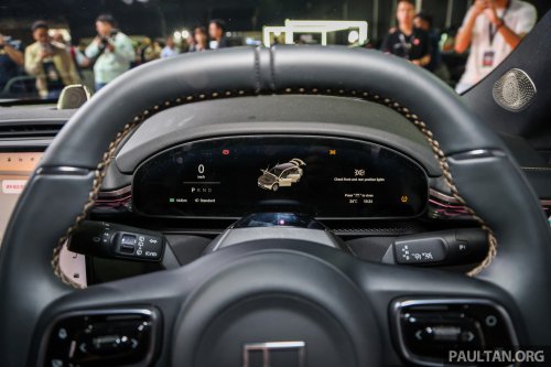 Zeekr 7X EV crossover on show, promo at PACE 2025