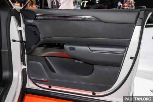 Zeekr 7X EV crossover on show, promo at PACE 2025