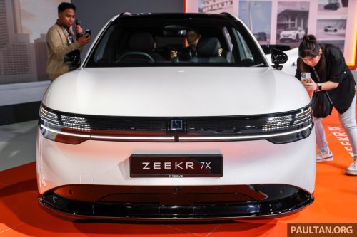 Zeekr, Zeekr 7X EV crossover on show, promo at PACE 2025