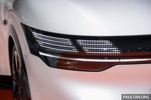 Zeekr 7X EV crossover on show, promo at PACE 2025