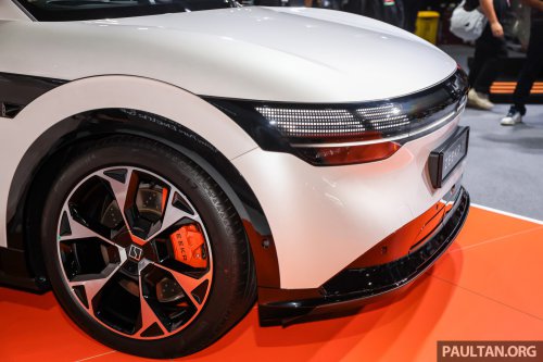 Zeekr 7X EV crossover on show, promo at PACE 2025