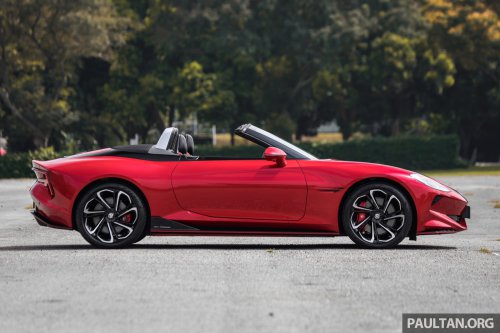 MG Cyberster Malaysian gallery – check out this RM320k scissor-doored 544 PS AWD EV roadster
