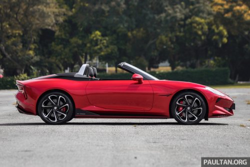 MG Cyberster RWD now in Malaysia – 340 PS, 475 Nm, 0-100 in 5s, 508 km range, RM20k cheaper at RM300k