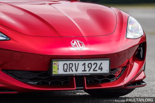 MG Cyberster RWD now in Malaysia – 340 PS, 475 Nm, 0-100 in 5s, 508 km range, RM20k cheaper at RM300k