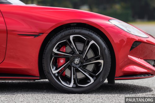 MG Cyberster Malaysian gallery – check out this RM320k scissor-doored 544 PS AWD EV roadster