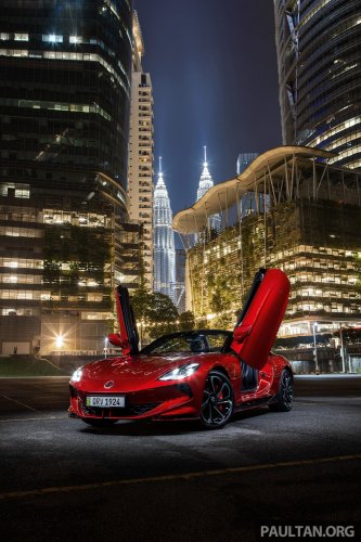 MG Cyberster RWD now in Malaysia – 340 PS, 475 Nm, 0-100 in 5s, 508 km range, RM20k cheaper at RM300k