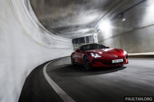 MG Cyberster Malaysian gallery – check out this RM320k scissor-doored 544 PS AWD EV roadster