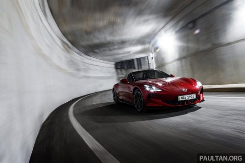 MG Cyberster RWD now in Malaysia – 340 PS, 475 Nm, 0-100 in 5s, 508 km range, RM20k cheaper at RM300k