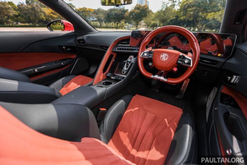 MG Cyberster RWD now in Malaysia – 340 PS, 475 Nm, 0-100 in 5s, 508 km range, RM20k cheaper at RM300k