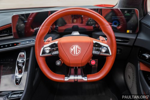MG Cyberster Malaysian gallery – check out this RM320k scissor-doored 544 PS AWD EV roadster