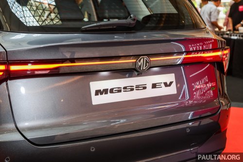 MG S5 EV CKD launched in Malaysia – more powerful 205 PS/350 Nm motor, 62 kWh, 446 km WLTP; RM117k