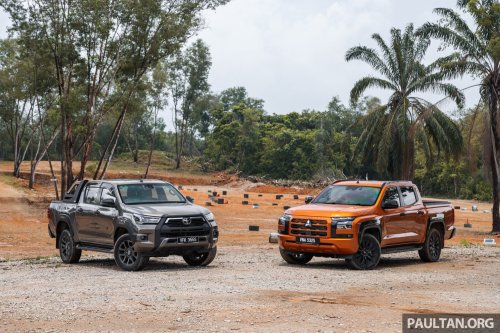 Mitsubishi, Mitsubishi Triton, Toyota, Toyota Hilux, 2025 Mitsubishi Triton Athlete vs Toyota Hilux Rogue – which pick-up truck should you buy in Malaysia?