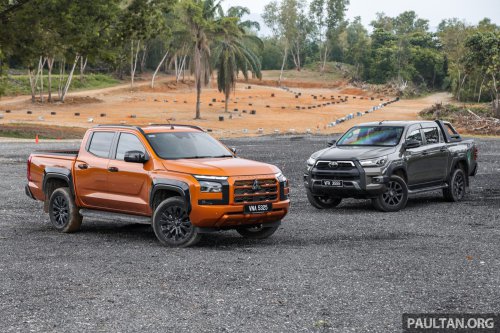 2025 Mitsubishi Triton Athlete vs Toyota Hilux Rogue – which pick-up truck should you buy in Malaysia?