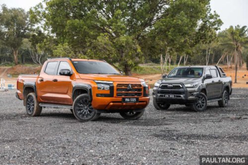 2025 Mitsubishi Triton Athlete vs Toyota Hilux Rogue – which pick-up truck should you buy in Malaysia?