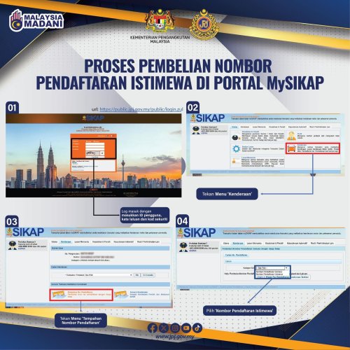 JPJ clearing leftover M-M number plates on MySikap