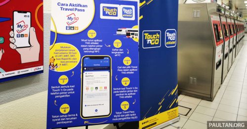 Citroën, My50 pass renewals can be done via Touch ‘n Go eWallet fr July 1 – TNG Enhanced NFC card required