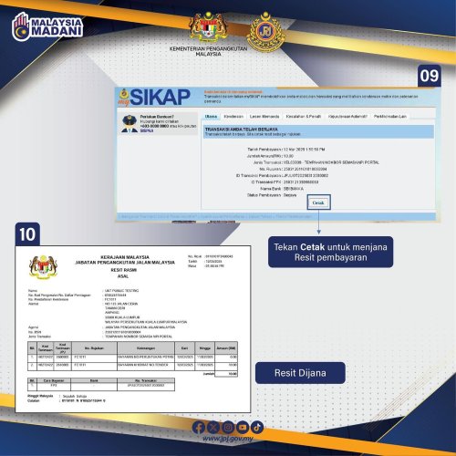 JPJ clearing leftover A-A number plates on MySikap