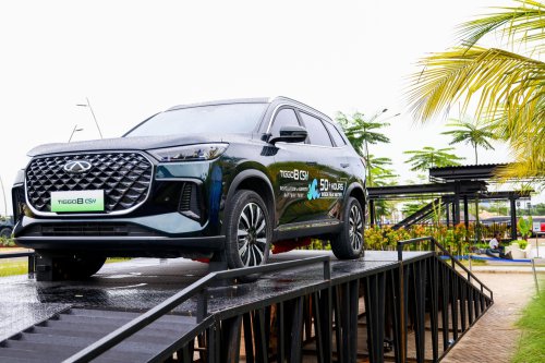 Chery proves CSH battery’s durability by immersing in seawater for over 53 hours, Tiggo 8 CSH still works