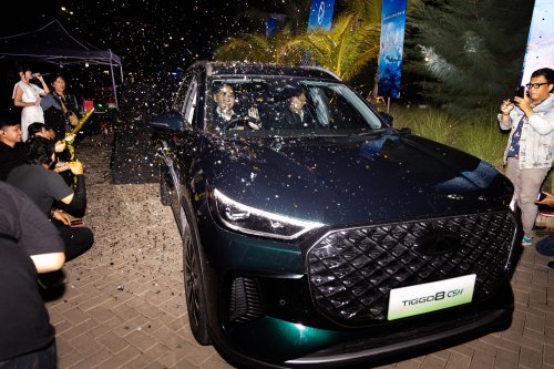Chery proves CSH battery’s durability by immersing in seawater for over 53 hours, Tiggo 8 CSH still works