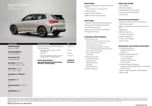 2025 BMW X3 gets official Malaysian pricing – G45 X3 20 xDrive M Sport mild hybrid from RM320,800