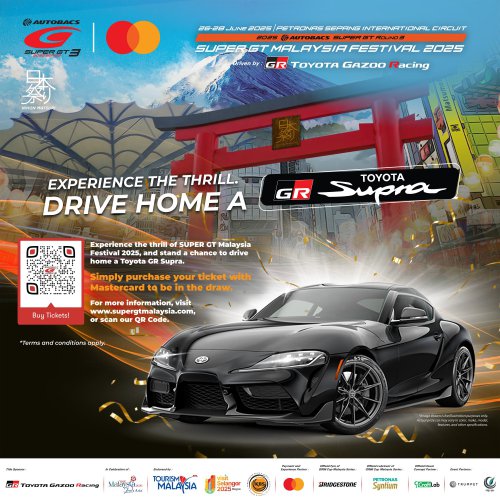 Celebrate the return of Japan’s premier racing series at SUPER GT Malaysia Festival 2025, this June 26 to 28!
