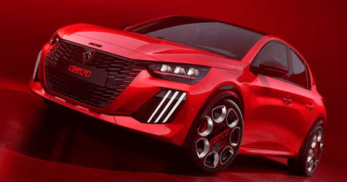 Peugeot e-208 GTi unveiled – hot hatch turns EV with 280 hp/345 Nm, 0-100 km/h 5.7 s; 350 km range WLTP