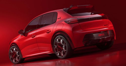 Peugeot e-208 GTi unveiled – hot hatch turns EV with 280 hp/345 Nm, 0-100 km/h 5.7 s; 350 km range WLTP