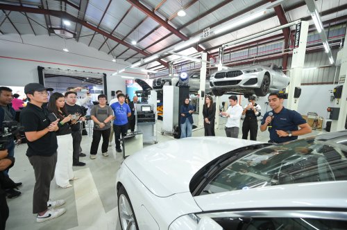 BMW, Quill Automobiles opens new BMW body and paint centre in PJ – 15,625 square feet of workshop space
