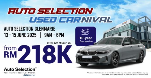 Great deals at Auto Selection EV NEXT Glenmarie, June 13-15  – special trade-in value, low interest rates