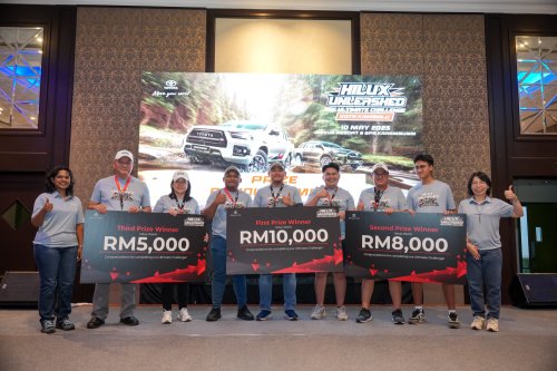 Toyota, Toyota Hilux, Toyota Malaysia’s Hilux Unleashed: The Ultimate Challenge thrills fans in KK, Kuching and Melaka