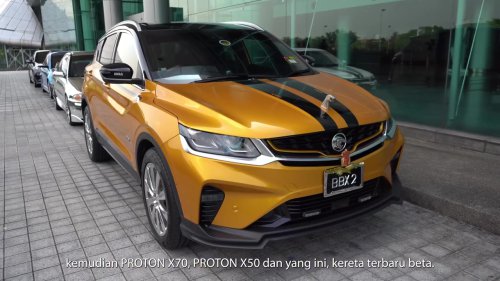 Customised Proton X90 delivered to Tengku Sulaiman – two-tone body and interior, walnut wood, tray tables