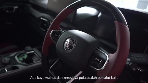 Proton, Customised Proton X90 delivered to Tengku Sulaiman – two-tone body and interior, walnut wood, tray tables