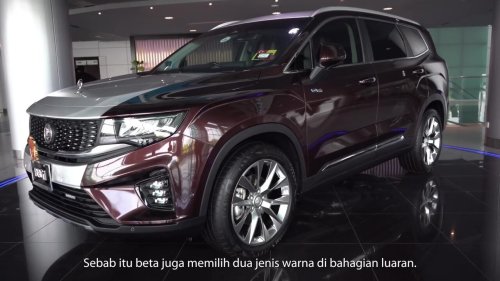 Proton, Customised Proton X90 delivered to Tengku Sulaiman – two-tone body and interior, walnut wood, tray tables