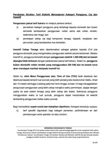 Big changes to domestic TNB bill structure – no more tiered rates, base tariff up by 13.64% from July 1, 2025